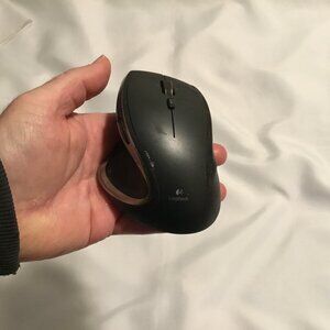 Logitech Performance MX M-R0007 Darkfield Black Wireless Mouse with USB Dongle